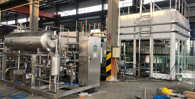 調節の生産ラインを作る飲料で使用される比率によって炭酸塩化される充填機