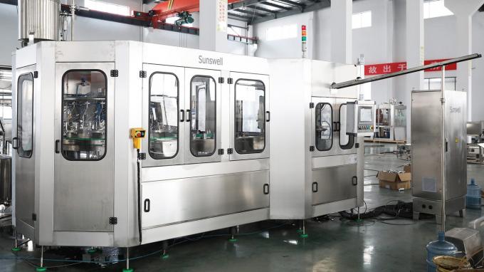 安定した性能 ローータリー炭酸飲料詰め機 CSD ソーダ洗浄 グラスボトル用詰め機 6