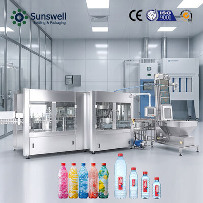 高速 24000BPH 500ml 水ボトルライン